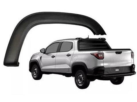 MOLDURA P/LAMA FIAT STRADA 21/.. LE TRAS. 38355