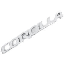 EMBLEMA TOYOTA ( COROLLA ) 09/14 CROMO 10918