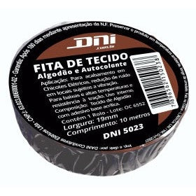 FITA DE TECIDO AUTOCOLANTE 10MT P/CHICOTES DNI5023