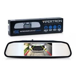 RETROVISOR INT. LCD 4.3 CONEXÃO CAMERA RE / AV VP10001