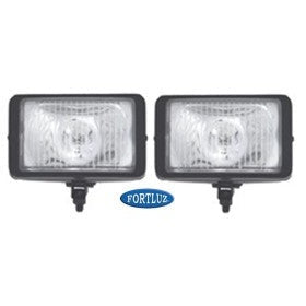 FAROL AUXI RETANGULAR MINI 92X62MM METAL (PAR) 750F