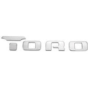 EMBLEMA FIAT ( TORO ) CROMO 13079
